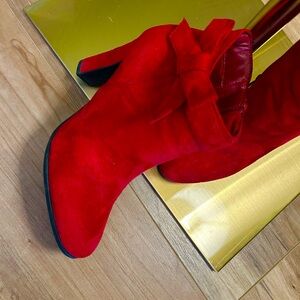 Impo Bold Red Heeled Boots